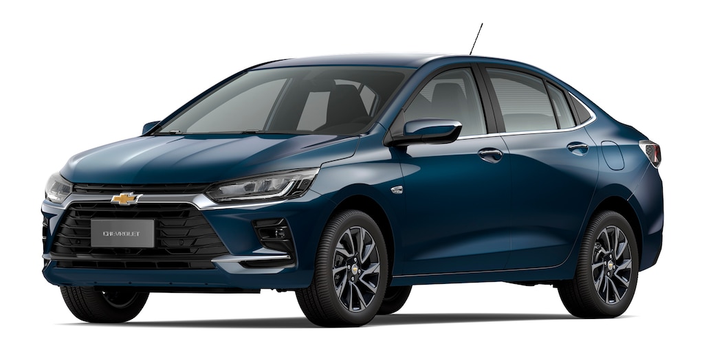 Sedan Onix Plus Premier cor Azul Boreal
